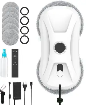 Fensterputzroboter 5600Pa, Fensterputzroboter mit Doppelstrahl Sprühfunktion, Fe