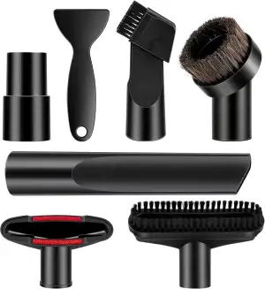 7 Stück Staubsauger Ersatzteile, 32-35 mm Staubsauger Aufsatz Universal, Staubsa