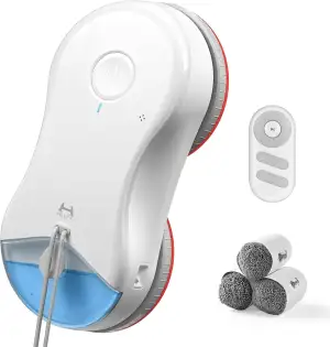 HUTT S55 Pro Fensterputzroboter mit 3D-Schwebepads, 6500Pa Saugkraft, HydroJet-P