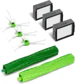 iRobot Originalteile - Wartungskit mit 1 Set Gummibürsten, 3X Eck- und Kantenbürsten (Weiß), 3X H...