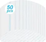 50 Stück Wischtücher für Ecovacs Deebot T8 AIVI T8 Max N8 Pro N8 Pro+ T9 T9+ Robot Staubsauger - Hochwertige Wischpads als Ersatzteile Zubehör