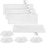 KEEPOW Power-Reinigungs-Set,8 Mikrofaser-Putzmeister für Kärcher Dampfreiniger, passend für EasyFix SC 1, SC 2, SC 3, SC 4, SC 5 (4 Boden-Düse + 4 Hand-Düse)