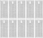 (10 Stück) M310 Ersatz-HEPA-Filter kompatibel mit Lefant M310 Saugroboter, Filter-Zubehör-Set, Fi...