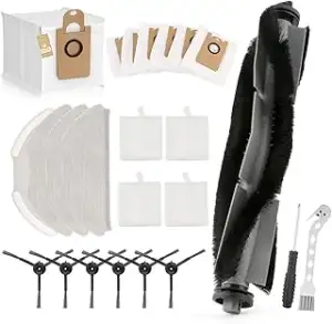 Für Airrobo T20+ Plus Zubehör für Airrobo T20 mit 1 Hauptbürste, 8 Seitenbürsten