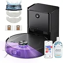 Ultenic Saugroboter mit Wischfunktion, 10000Pa 200Min Staubsauger Roboter mit Ab