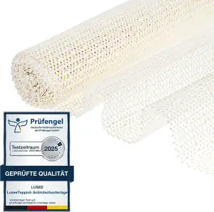 LUSEE Teppich Antirutschunterlage, 80x150cm Antirutschmatte für Teppich Teppichu