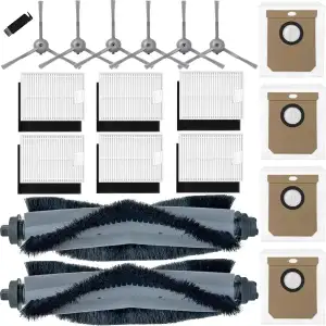 Zubehörset für Eufy Clean L60 SES / L60 Hybrid SES / L50 SES Saugroboter, 2 Haup