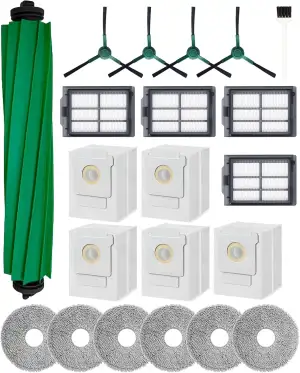 21 Stück Ersatzset für iRobot Roomba Plus 405/505/507(400/500Serie) Combo Saug- 