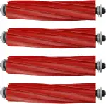 4 Stück Hauptbürste für Roborock Qrevo/Qrevo S/QV 35A/QV 35S/Qrevo Pro/Qrevo Plus/Qrevo MaxV/S7 /S7 Plus /S7+ /S7 MaxV /S7 Maxv Ultra /S7 Pro Ultra/Q Revo/ T7s / T7s Plus / T7s +/Q5/Q5+ Rollen Bürste