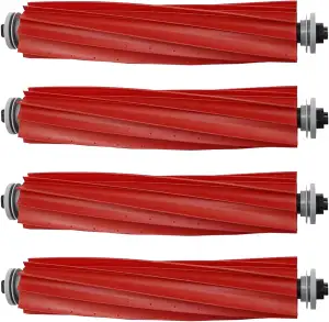 4 Stück Hauptbürste für Roborock Qrevo/Qrevo S/QV 35A/QV 35S/Qrevo Pro/Qrevo Plu