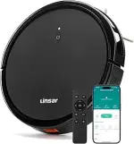 Saugroboter ohne Wischfunktion - Starke Saugleistung - Alexa kompatibel - für Teppich, Tierhaare ...