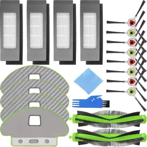 Ersatzteilset für iRobot Roomba Combo 113 R113840 R111840 Roboter Staubsauger, Z