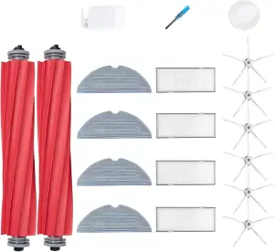 Loveco Ersatzteil-Set, kompatibel mit Roborock S7, Staubsaugerroboter, 4 Filter,