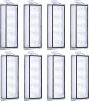 8 Stück Hepa Filter Kompatibel mit Roborock Q5 Max+/Q7 Max/ Q7 Max+/ Q7/ Q7+/ Q8