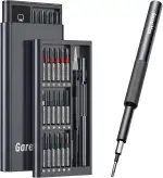 Feinmechaniker Werkzeug Set, Mini Schraubendreher Set mit S2 Lang Bits, Präzisions Schraubendrehe...