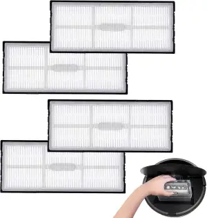 4 Stück Filter Zubehör für Roborock S8/S8+/S8 Pro Ultra/S7/S7 Maxv/S7 Maxv Ultra