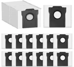 14 Stück Ersatz-Staubsaugerbeutel für Dreame L20 Ultra / X30 / X40 Ultra / X50 U