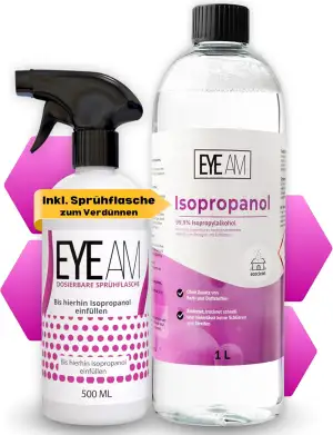 NEU: Isopropanol IPA 99,9% – Reinigungsalkohol 1 Liter für Küche, Haushalt, Kosm