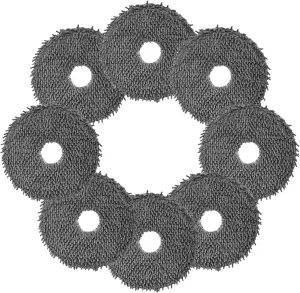 8 Stück Zubehör Wischtücher für iRobot Roomba Plus 505 Combo Robot/405 Combo Rob