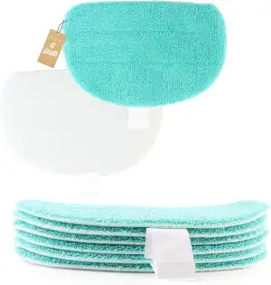 6 Stück Ersatzpad für Leifheit CleanTenso Power 2.0 Wischpads Saugroboter Ersatz