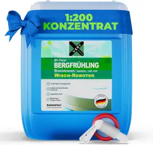 VERY® Wischroboter-Reiniger BERGFRÜHLING, 5L, auch für Saugwischer | über 3000 F