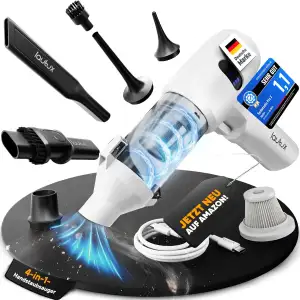 Turbotastic Pro 2 Handstaubsauger – 120W, 18.000Pa, bis 60 Min Laufzeit, HEPA-Fi