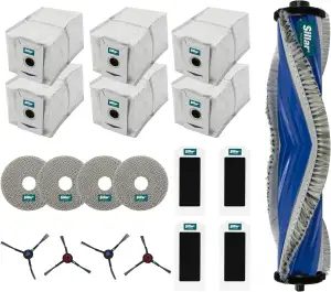 Sillar Zubehör-Set 19-teilig für Saugroboter – kompatibel mit Deebot T30 PRO OMN