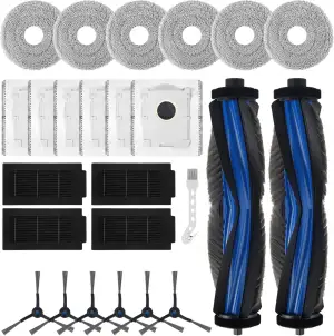 25 Stück Zubehör für Ecovacs Deebot T50 / T50 Omni / T50 PRO Omni / T50 Omni Gen