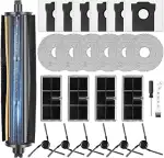 25 Stück TriCut Bürste Zubehör für Dreame X40 Ultra / L10s Ultra Gen 3 / L40 Ultra /X40 Master/Mo...