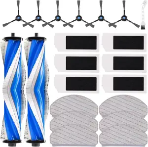 21 Stück Zubehör für Ecovacs Deebot N20 Pro Plus / N20 Plus / N20 Saugroboter, 6