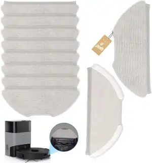 8 Stück Wischtuch Pads für Airrobo T20/T20+ Wischpads Mopp Pads Staubsaugerzubehör für Airrobo T20 Wischtücher