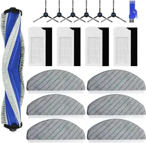 18 Stück Zubehörset für Ecovacs Deebot N20/ N20 Plus/N20 Pro Plus Saugroboter 1X