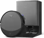 ECOVACS DEEBOT T90 PRO Omni Saugroboter mit Wischfunktion, Roboterstaubsauger 30.000 Pa, Schnellladen mit PowerBoost, OZMO Roller 3.0 mit TruEdge, automatische Dosierung der Reinigungslösung, Schwarz