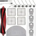 Feilifan 21 PCS Zubehör Kit für roborock Q10 S5+/ Q10 S5 Staubsaugerroboter, Ersatzteile Hauptbür...