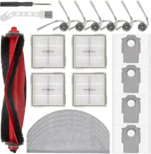 Feilifan 21 PCS Zubehör Kit für roborock Q10 S5+/ Q10 S5 Staubsaugerroboter, Ers