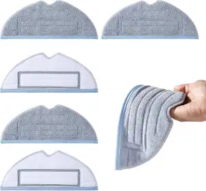 8 Stück Wischtücher für Roborock S8/S7/S7 MaxV Ultra/S7 MaxV Plus/S7 MaxV/S7 Max