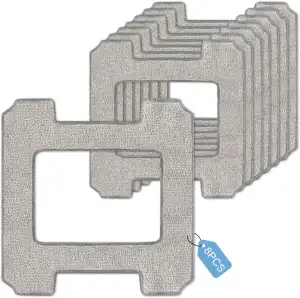 8 Stück Reinigungspad für ECOVACS WINBOT W2 PRO / W2 PRO Omni / W2 Omni / W2 / W