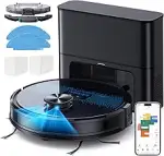 Lubluelu Saugroboter mit Absaugstation 3in1, 4500Pa Staubsauger Roboter mit Wischfunktion, Robote...