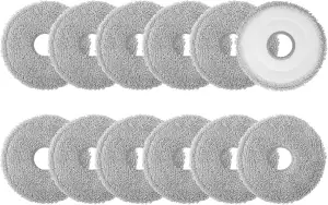 12 Stück Wischtücher Ersatz für Dreame L10 / L10s Ultra / L20 Ultra Complete / L