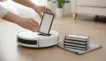 HEPA-Filter im Reinigungsroboter wechseln