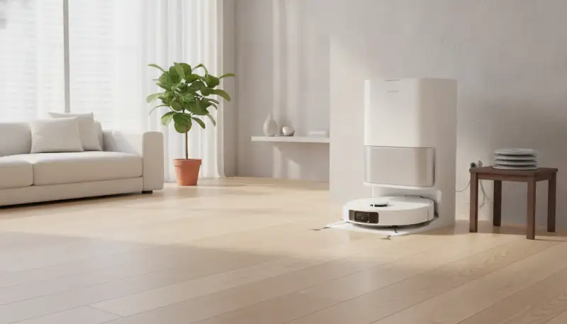 Wischroboter mit Absaugstation im Test